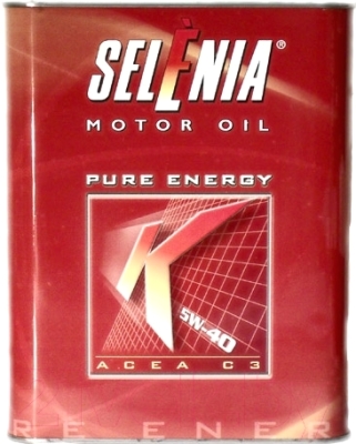Моторное масло Selenia K Pure Energy 5W40 / 14113707 (2л)