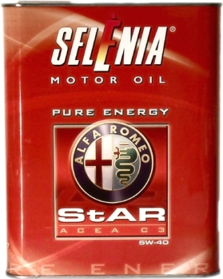Моторное масло Selenia Star Pure Energy 5W40 / 14133701 (2л)