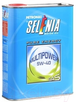 Моторное масло Selenia Multipower GAS 5W40 / 14163701 (2л)