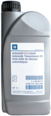 Трансмиссионное масло GM Opel ATF AW-1 / 93165147 (1л)