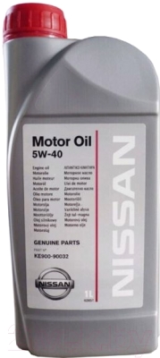 Моторное масло Nissan Motor Oil 5W40 / KE90090032 (1л)