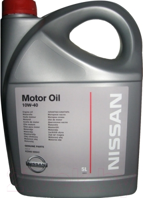 Моторное масло Nissan Motor Oil 10W40 / KE90099942 (5л)