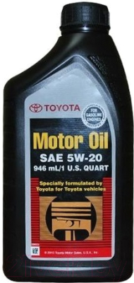 Моторное масло Toyota API SM 5W20 / 00279-1QT20 (0.946л)