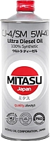 Моторное масло Mitasu Ultra Diesel 5W40 / MJ-211-1 (1л) - 