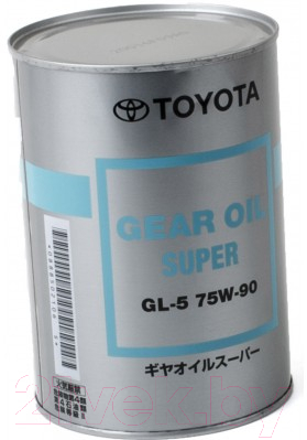 Трансмиссионное масло Toyota Gear Oil Super 75W90 / 0888502106 (1л)