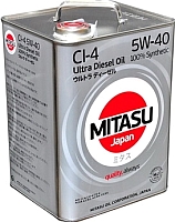 Моторное масло Mitasu Ultra Diesel 5W40 / MJ-212-6 (6л) - 