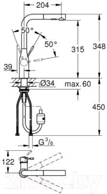 Смеситель GROHE Essence New 30270DC0