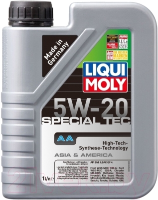 Моторное масло Liqui Moly Special Tec AA 5W20 / 20792 (1л)