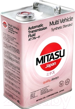 Трансмиссионное масло Mitasu Multi Vehicle ATF / MJ-323-4 (4л)
