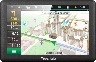 GPS навигатор Prestigio Geovision 5066 / PGPS5066CIS04GBNV