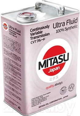Трансмиссионное масло Mitasu CVT Ultra Fluid / MJ-329-4 (4л)