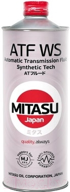 Трансмиссионное масло Mitasu ATF WS Synthetic Tech / MJ-331-1 (1л)