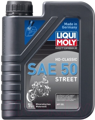 Моторное масло Liqui Moly Motorbike HD-Classic SAE 50 Street / 1572 (1л)