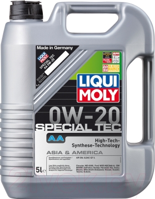 Моторное масло Liqui Moly Special Tec AA 0W20 / 6739 (5л)