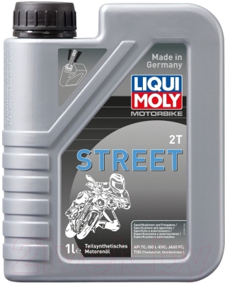 Моторное масло Liqui Moly Motorbike 2T Street / 1504 (1л)