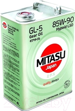 Трансмиссионное масло Mitasu Gear Oil 85W90 / MJ-412-4 (4л)