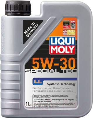 Моторное масло Liqui Moly Special Tec LL 5W30 / 2447 (1л)