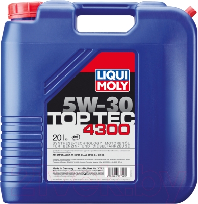 Моторное масло Liqui Moly Top Tec 4300 5W30 / 3742 (20л)