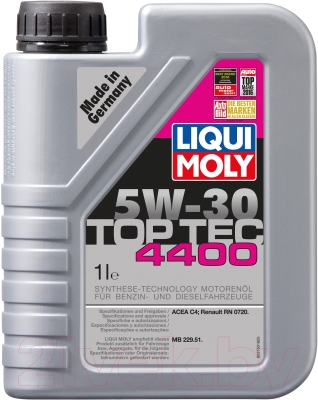 Моторное масло Liqui Moly Top Тес 4400 5W30 / 3750 (1л)