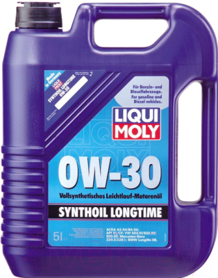 Моторное масло Liqui Moly Synthoil Longtime 0W30 / 8977 (5л)