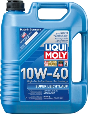 Моторное масло Liqui Moly Super Leichtlauf 10W40 / 1304 (20л)