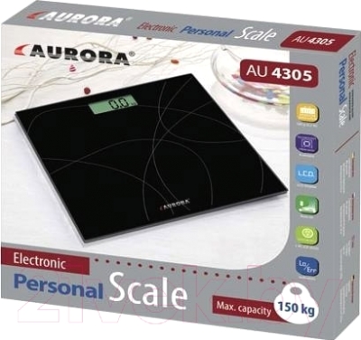 Напольные весы электронные Aurora AU4305