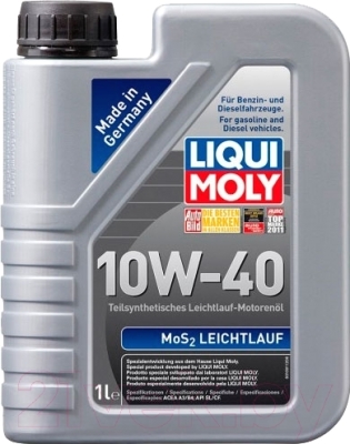 Моторное масло Liqui Moly MoS2 Leichtlauf 10W40 / 2626 (1л)