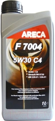 Моторное масло Areca F7004 5W30 C4 / 11141 (1л)