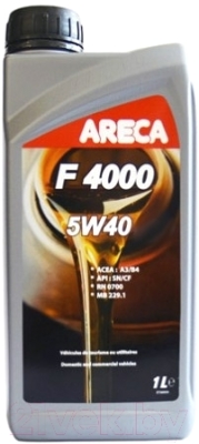 Моторное масло Areca F4000 5W40 / 11401 (1л)