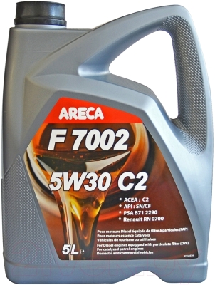 Моторное масло Areca F7002 5W30 C2 / 11122 (5л)