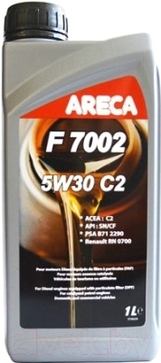 Моторное масло Areca F7002 5W30 C2 / 11121 (1л)