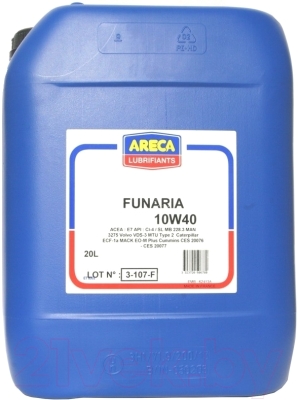 Моторное масло Areca Funaria S7100 10W40 (20л)