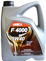 Моторное масло Areca F4000 5W40 / 11402 (5л) - 