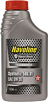 

Моторное масло, Havoline Synthetic 506.01 0W30 / 128001