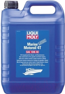 

Моторное масло Liqui Moly, Marine Motoroil 4T 15W40 / 25016