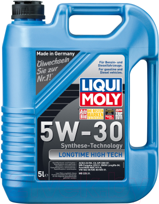 Моторное масло Liqui Moly Longtime High Tech 5W30 (5л)
