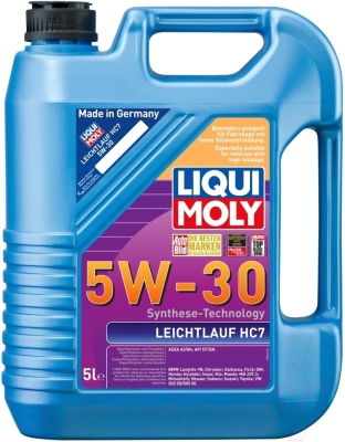 Моторное масло Liqui Moly Leichtlauf HC7 5W30 / 8542 (5л)