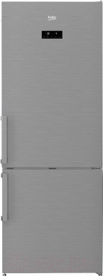 Холодильник с морозильником Beko RCNE520E21ZX