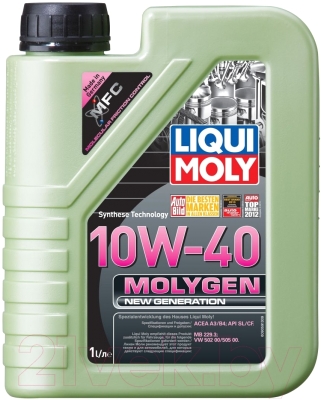 Моторное масло Liqui Moly Molygen New Generation 10W40 / 9955 (1л)