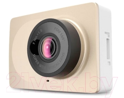 Автомобильный видеорегистратор Xiaomi Car Yi WiFi DVR / Yi Smart Dash Camera (золото)