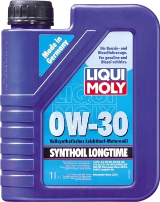 Моторное масло Liqui Moly Synthoil Longtime 0W30 / 8976 (1л)
