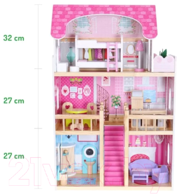 Кукольный домик Eco Toys 4119