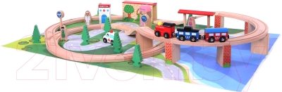 Железная дорога игрушечная Eco Toys HJD93949