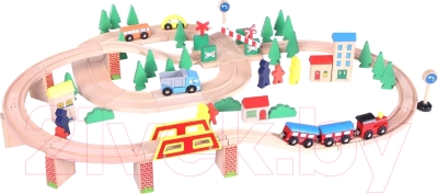 Железная дорога игрушечная Eco Toys HJD93940