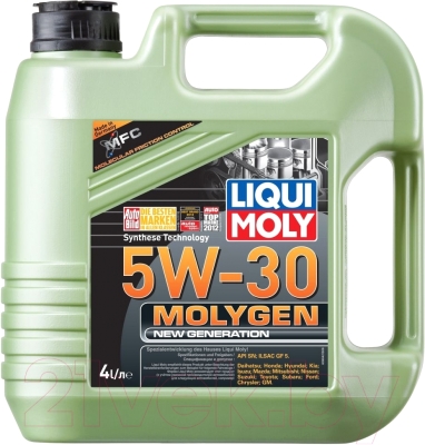 Моторное масло Liqui Moly Molygen New Generation 5W30 / 9089 (4л)