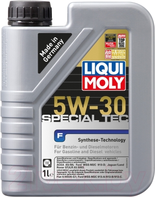 Моторное масло Liqui Moly Special Tec F 5W30 / 3852/2325 (1л)