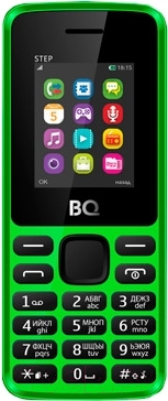 Мобильный телефон BQ Step+ BQM-1831 (зеленый)