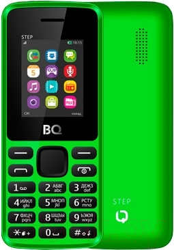 Мобильный телефон BQ Step+ BQM-1831 (зеленый)