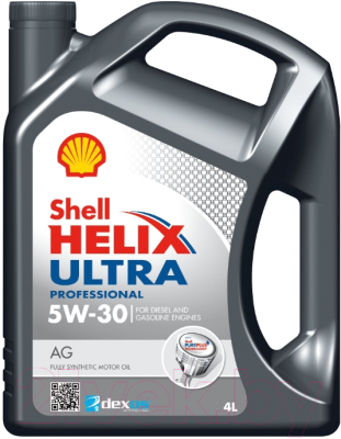 Моторное масло Shell Helix Ultra Professional AG 5W30 (4л)
