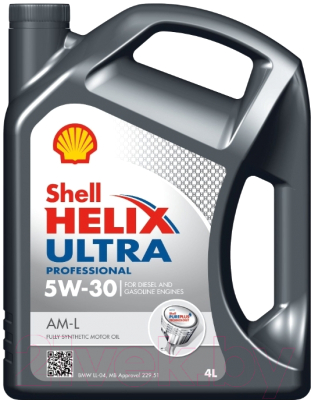 Моторное масло Shell Helix Ultra Professional AM-L/4 5W30 (4л)